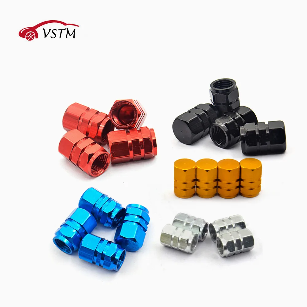 4 шт./компл. Theftproof аксессуары для стайлинга автомобиля|Стержни и колпачки клапана|