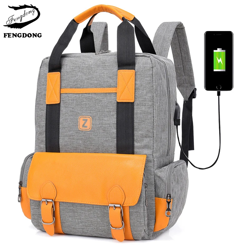 Модные женские рюкзак для ноутбука Колледж студент bagpack школьные сумки девочек