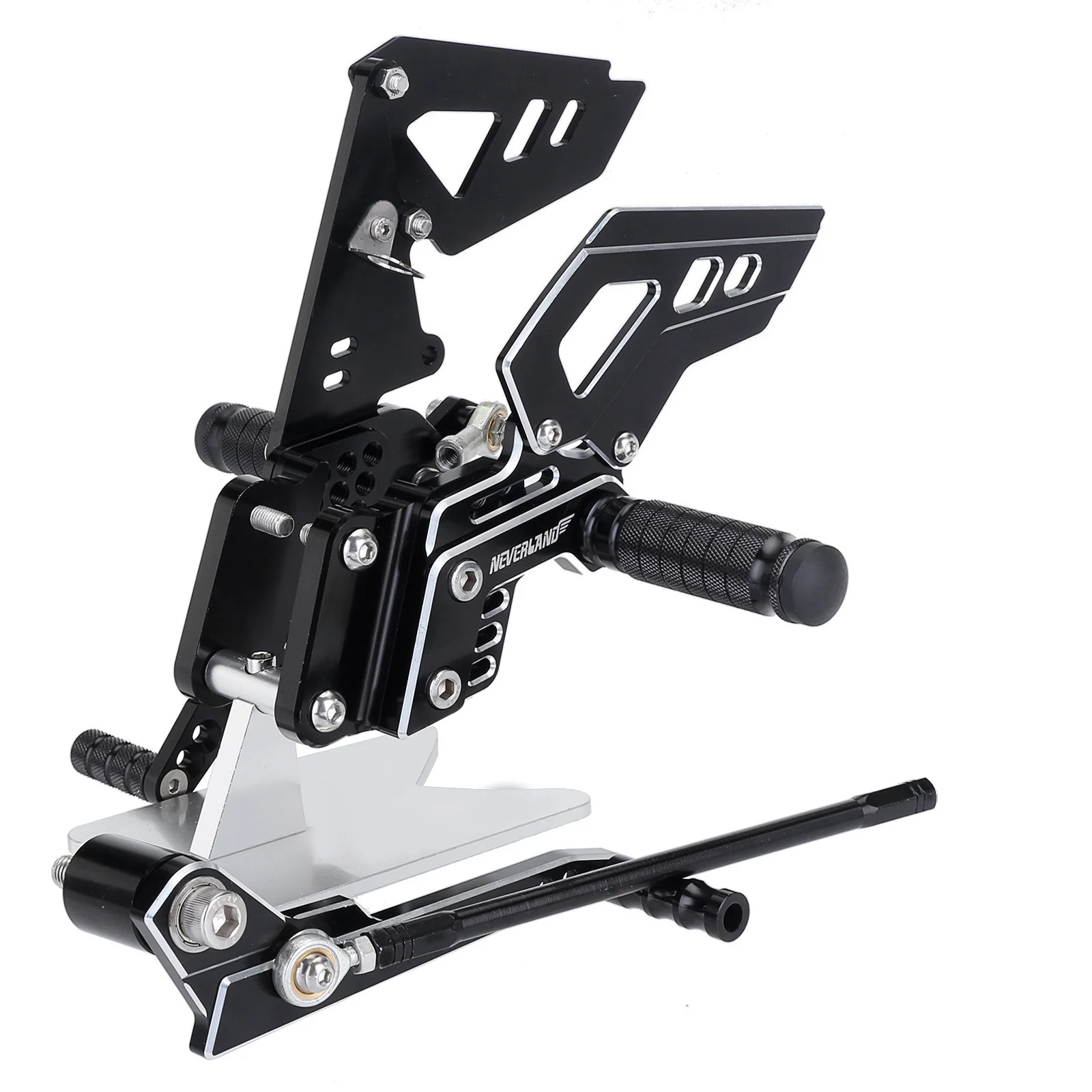ЧПУ Регулируемый мотоцикл Rearsets сзади подножки подножка для SUZUKI GSX-R 600 750 2006 2007 2008 2009 2010 D25