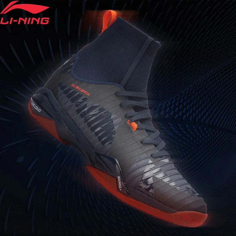 Li Ning/Мужская профессиональная обувь для бадминтона SHADOW OF BLADE PRO BOUNSE + подкладка