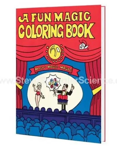 Веселая Магическая раскраска-средний размер-Волшебные трюки лучшие для детей