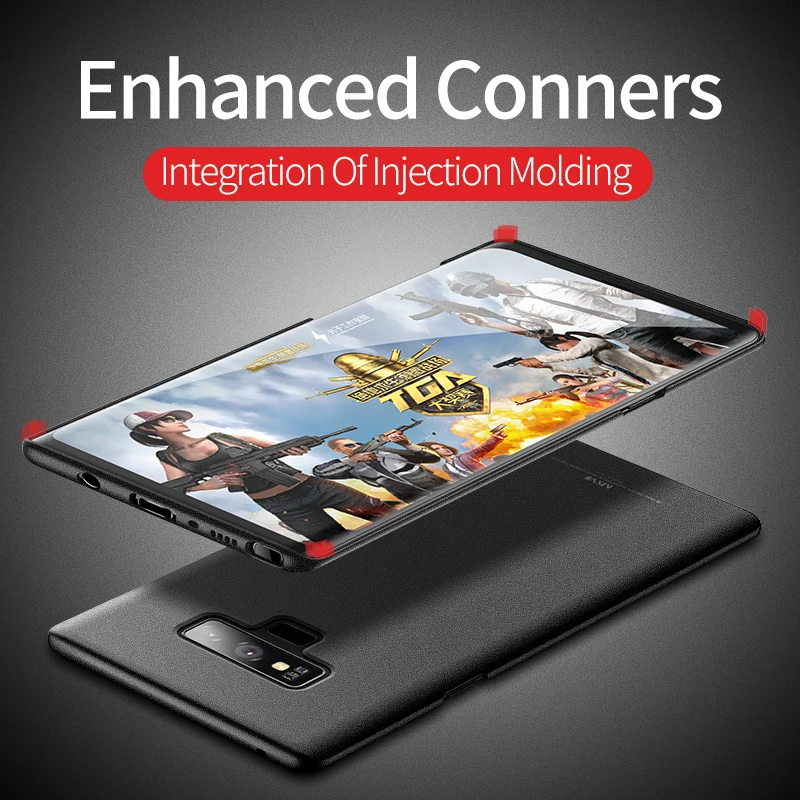 Для Samsung Galaxy Note 9 чехол MSVII Жесткий ПК тонкий матовый для телефона galaxy 8 note8 note9