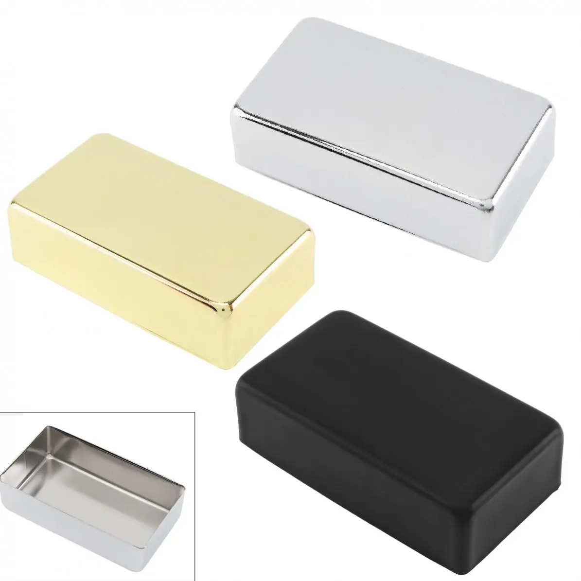 

Electric Metal Guitar Humbucker Pickup Copper Cover Close Type for 50/52mm LP Guitar