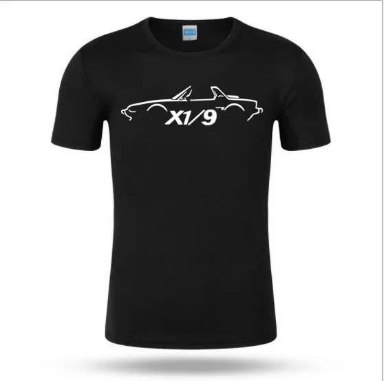 2019 летние Новый стиль для мужчин футболка 100% хлопок Высокое качество FIAT X1/9 BERTONE