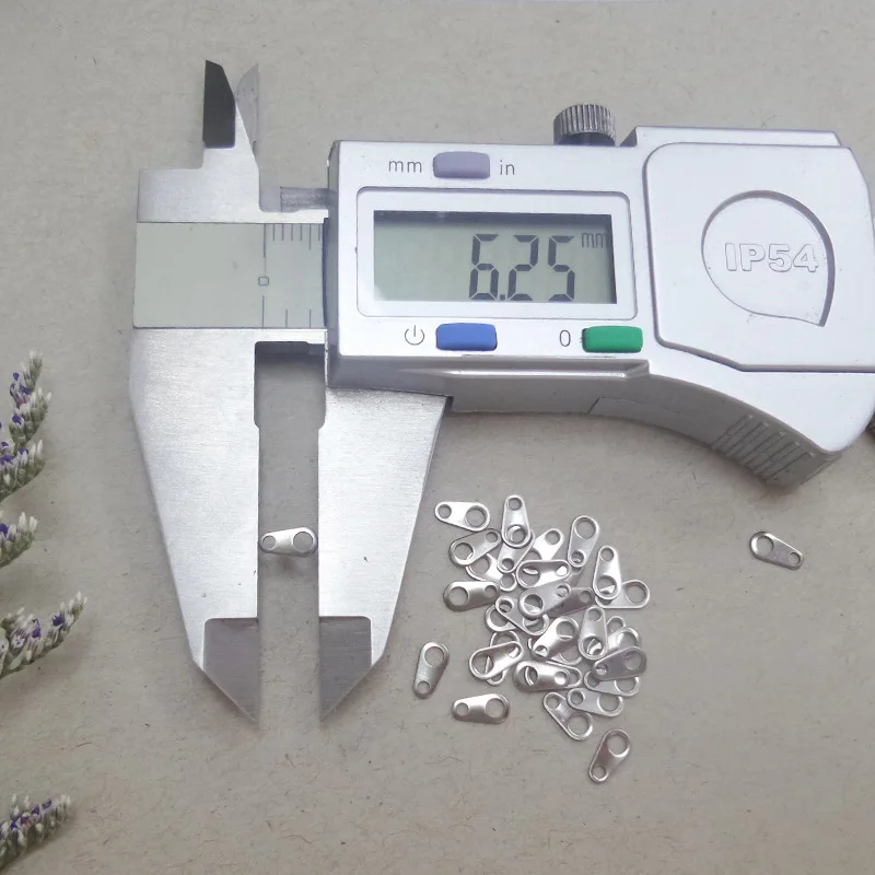 Чайка 500 шт. Нержавеющая сталь ювелирные изделия хвост Пряжка Талисманы DIY