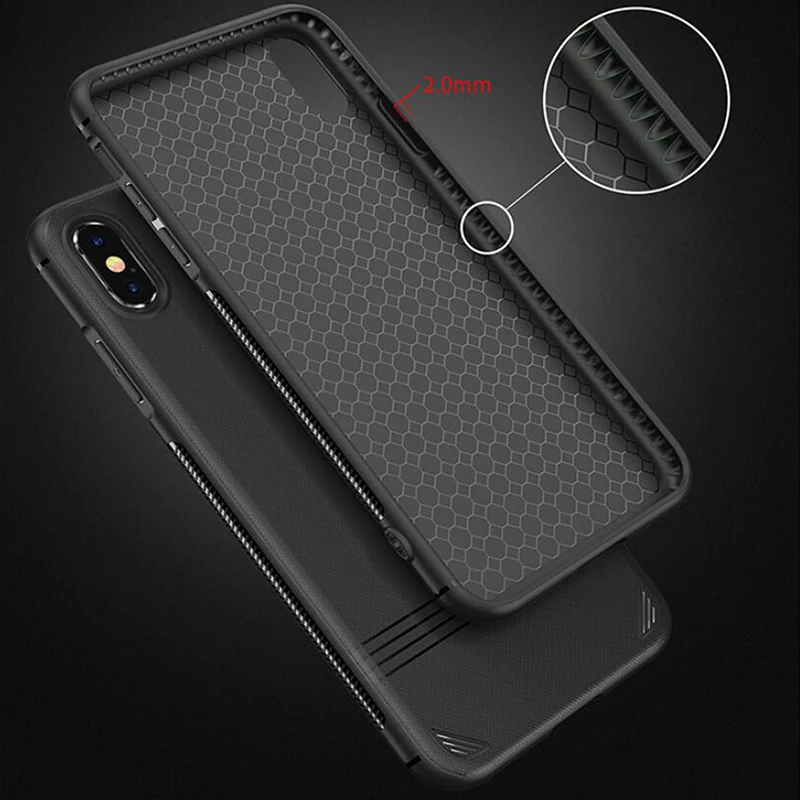Ультра мягкая TPU чехол для iPhone 8 X XS Max роскошные матовые царапинам Чехлы 7 6 6S плюс XR