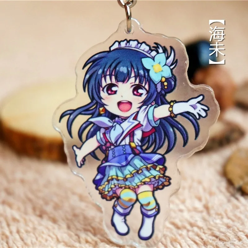 9 шт./компл. аниме LoveLive! Брелок с кулоном Love live Flower Girls Nico Maki | Украшения и аксессуары