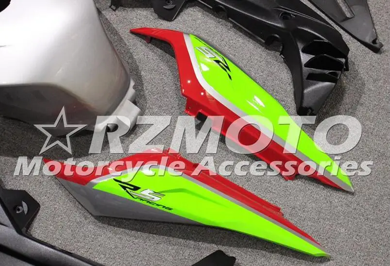

4Gifts New ABS Injection Fairing Kit Fit for Aprilia RS125 06 07 08 09 10 11 RS4 RSV 125 2006 2011 Fairings set Green Red