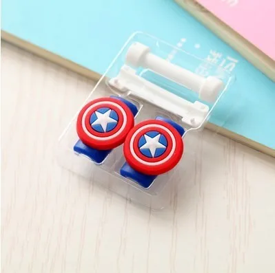 Выбор двухсторонний мультфильм USB кабель наушники протектор наушники линия заставка для телефона зарядная линия защита кабеля данных