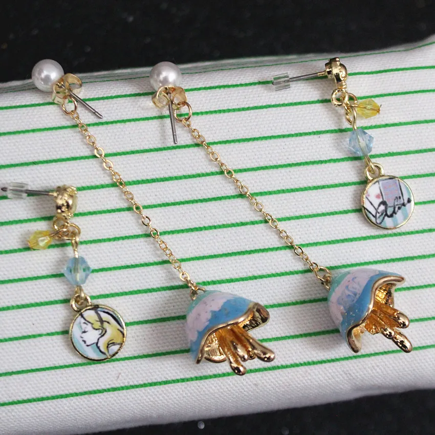 Timlee E158 бесплатная доставка новый мультфильм прекрасный Медузы Девушка Имитация