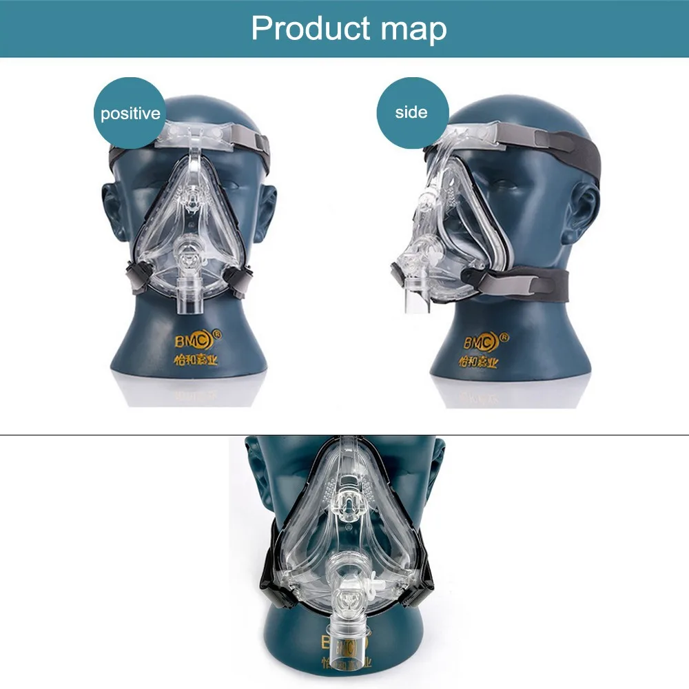 BMC FM назальная маска для CPAP маски Интерфейс храпа сна апноэ OSAS люди ремень| |