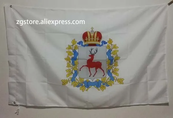 

Flag of Nizhny Novgorod Region Flag 3X5FT 150X90CM Banner brass metal holes