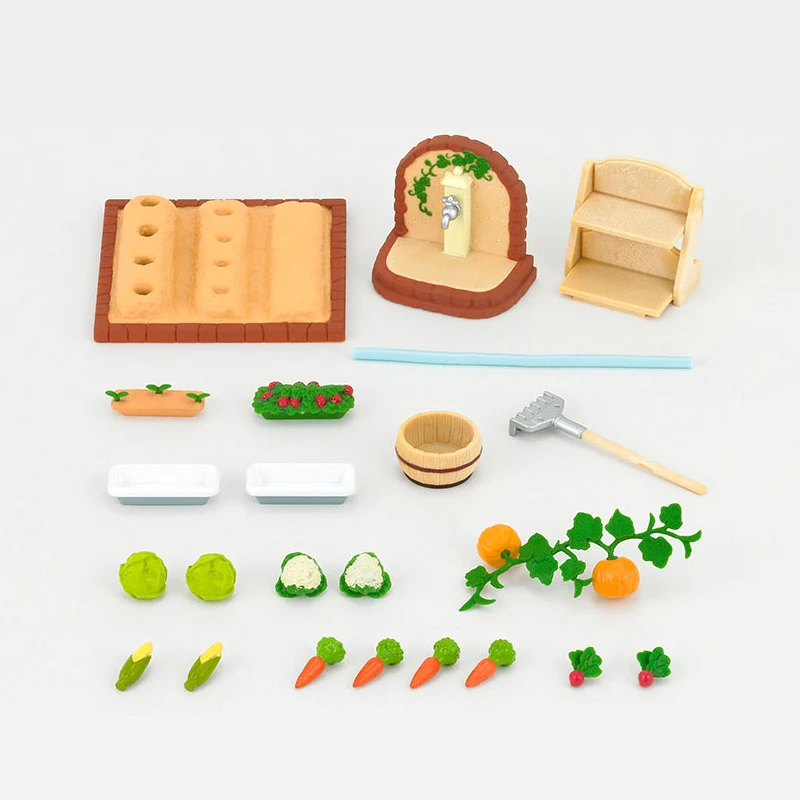 Игрушечный домик для кукольного домика набор овощей и сада аксессуары подарок