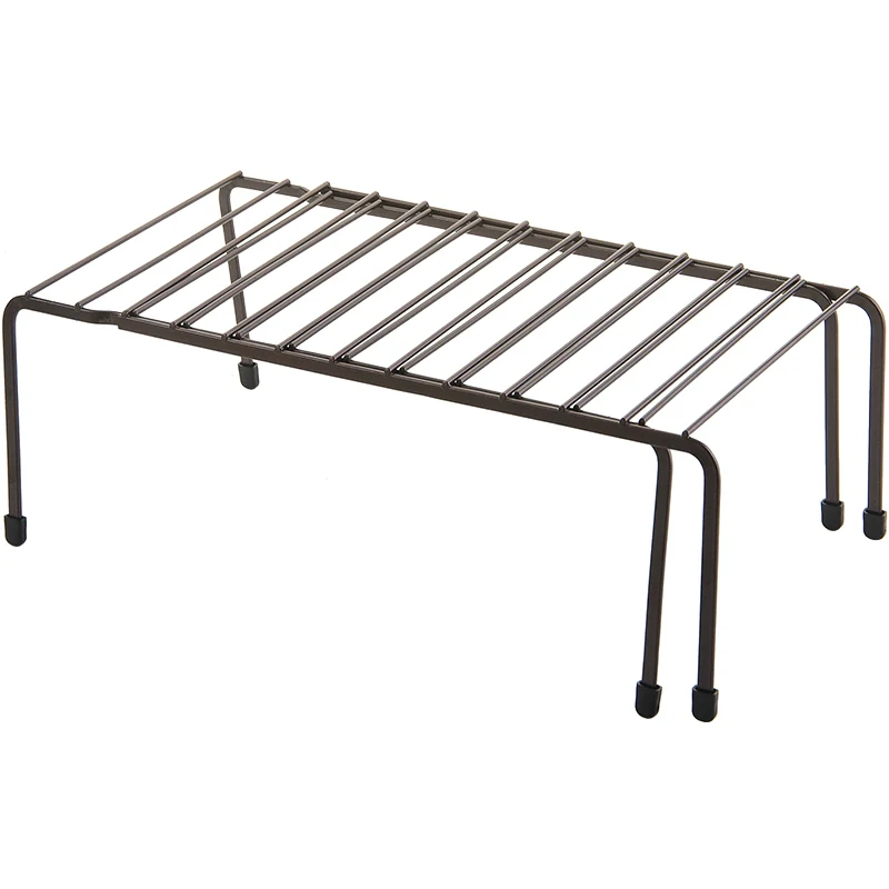 

Retractable iron shelf kitchen condiment rack storage rack household simple floor type storage rack LU42413