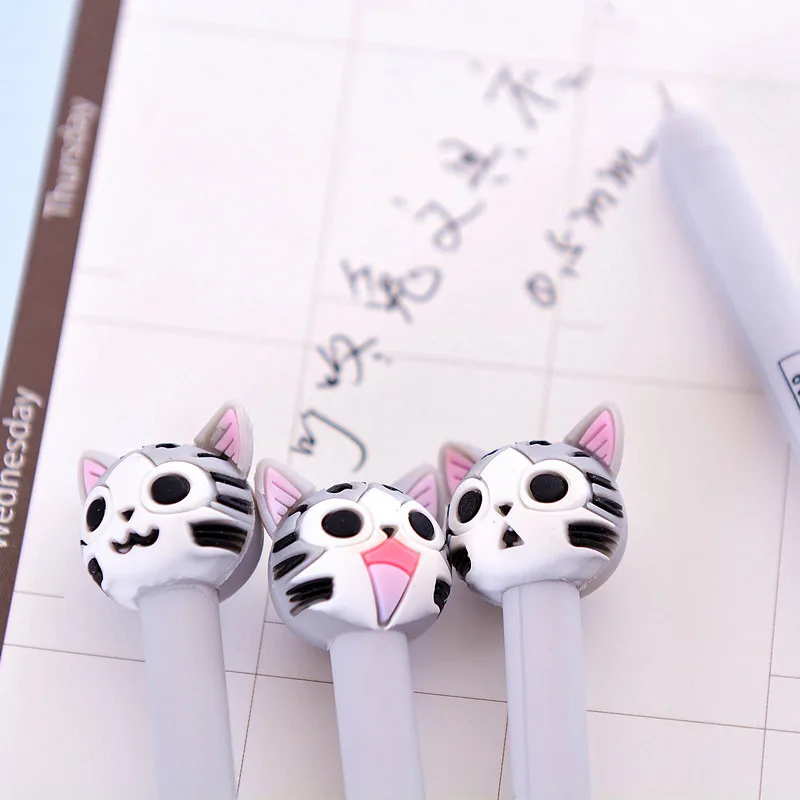 kawaii canetas gel pen rabbit caneta colorida cute cat stationery lapiz school supplies boligrafos pens criativa | Канцтовары для