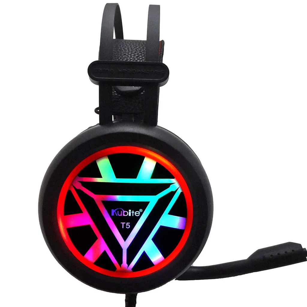 Kubite Ver-Ear подростковые складные DJ наушники с микрофоном 3 5 мм Проводные Игровые