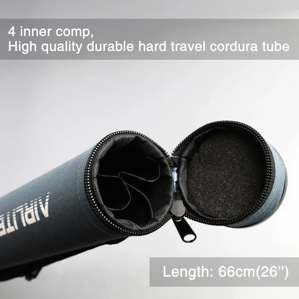 Maximumcatch супер легкий 2/3WT Airlite 7'6 ''Летающий Удочка угольно-графитные волокна Удочка с кордурная трубка