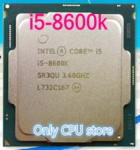 Процессор INTEL i5 8600k 3 6 ГГц 95 Вт LGA 1151 ГГц|cpu processor|lga 1151i5 cpu |