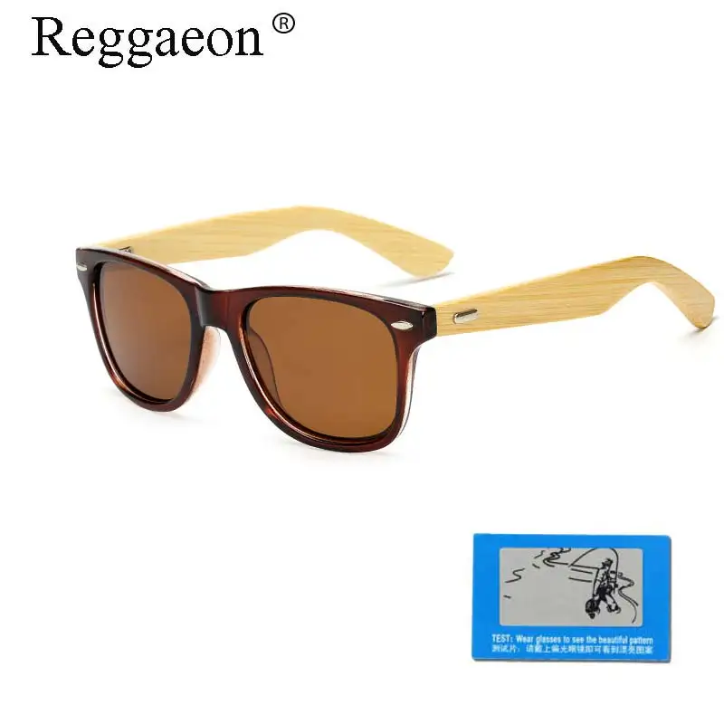 Солнцезащитные очки reggaeon поляризационные для мужчин и женщин роскошные