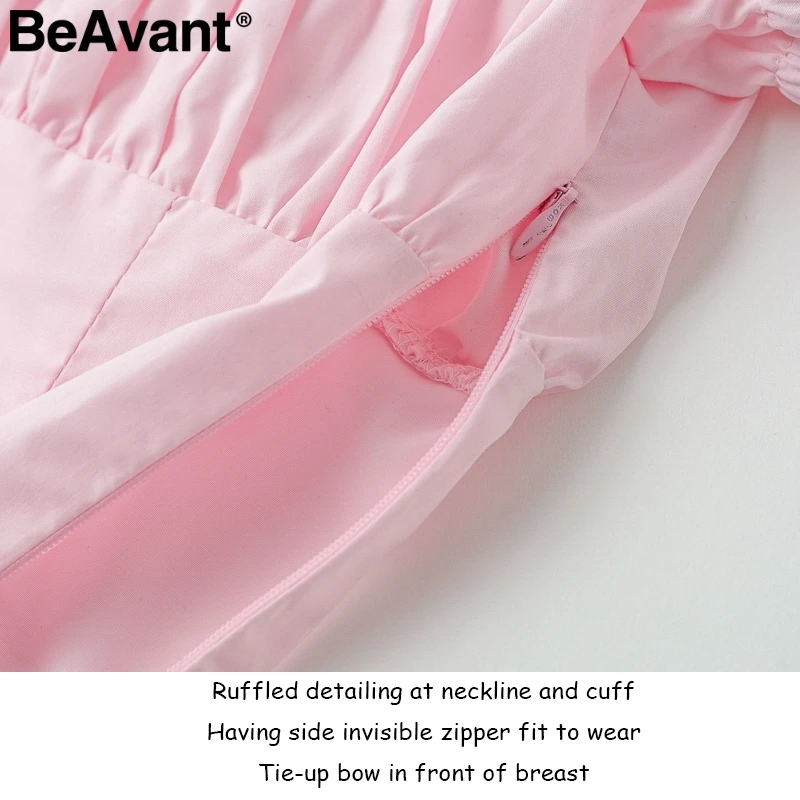 BeAvant 2018 Sexy Тонкий розовый бюстгальтер топы Для женщин с открытыми плечами белый