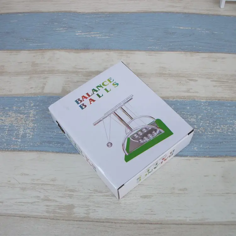 Настольный Декор баланс маятник мяч с зеркалом Чехол Ремесло украшения