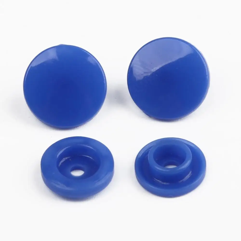 Royal Blue Круглые пластиковые застежки, кнопки, застежки, пододеяльник, простыня, кнопка, аксессуары для одежды, для детской одежды, зажимы, 20 комплектов, кам Т5 12 мм - Цвет: Royal Blue