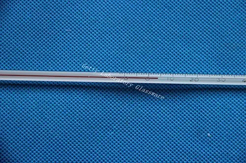 Стеклянный термометр с красным индикатором жидкости-10 ~ 110 градусов Цельсия 300 мм