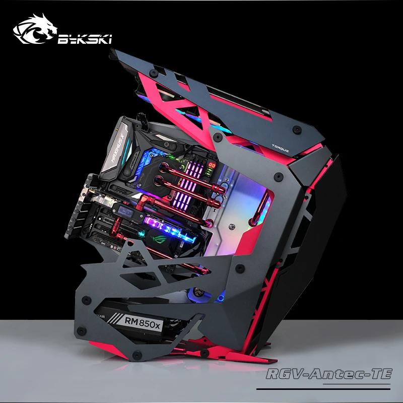 Bykski DIstro пластина для ANTEC чехол компьютера DDC насос Res комбо водной охладитель