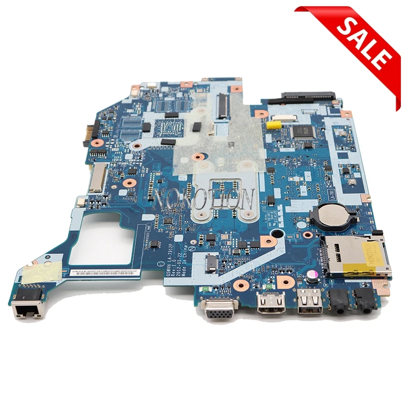 Материнская плата NOKOTION Q5WV1 для ноутбука acer LA-7912P E1-571G NBC1F11001 NB.C1F11.001 HM70 SJTNV