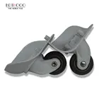 Сменные колеса для чемоданов для путешествий, ремонт чемоданов, детали для ручных колес, запасная резиновая деталь для тележек