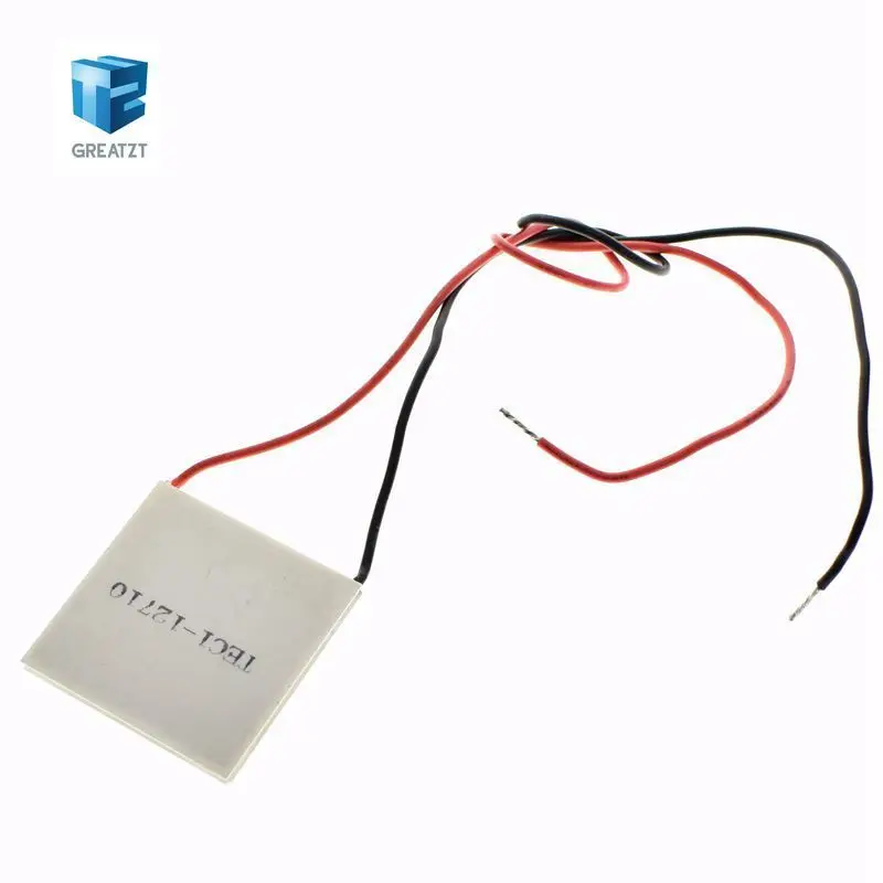 1 шт.-новинка 100 Вт TEC1-12710 DC12V 10A Термоэлектрический охладитель Пельтье 40*40*3,6 мм лучшие цены TEC1 12710