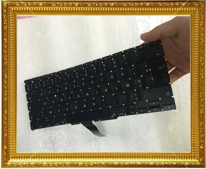 Совершенно новая Французская клавиатура AZERTY FR A1370 A1465 для Macbook Air 11 дюймов 2011 2015