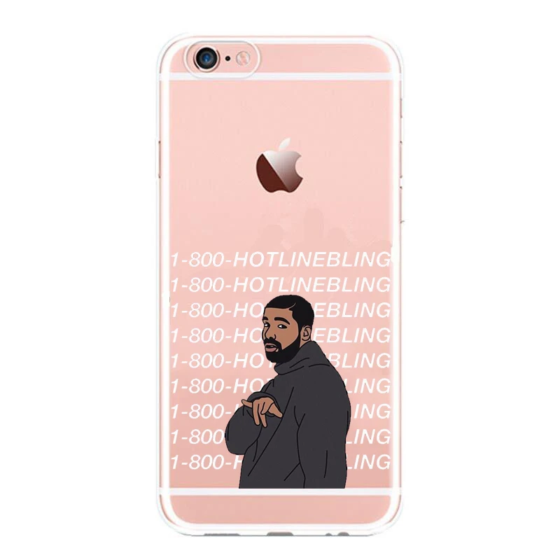 Drake Kim Kardashian Kanye Kimoji дизайнерский чехол для iPhone 11 11PRO 6 6S 7 7plus 8plus X XR XS MAX TPU Мягкий