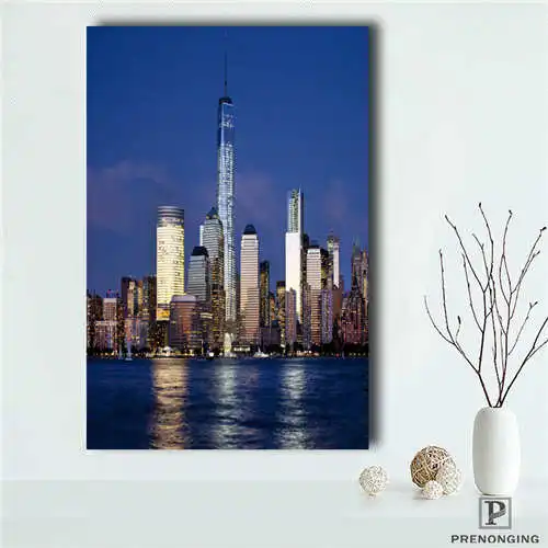 Заказное известное здание (1) Печатный постер ткани стены искусства картины для