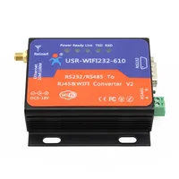 Serial WIFI Converter RS232 RS485 to RJ45 WiFi Wireless Adapter Ethernet Wifi Module Networking Support TCP IP UDP ProtocolQ106