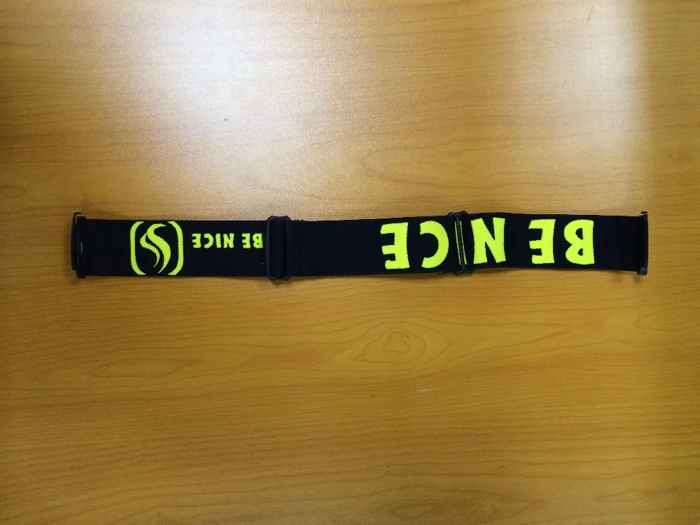 Benice лыжные очки красочные Регулируемый Бретели для нижнего белья подходит