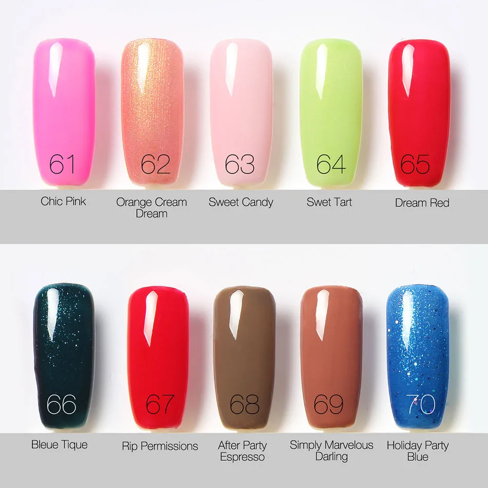 Nail гель 1 шт. польский уф оптово прочный помочь от ногтей из светодиодов анти 6 мл