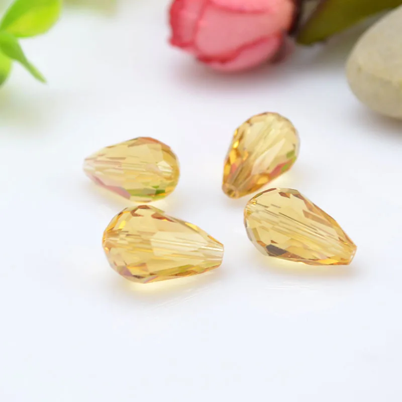 2017 лимитированное предложение в форме груши 10 мм хрустальные бусины капли воды 20