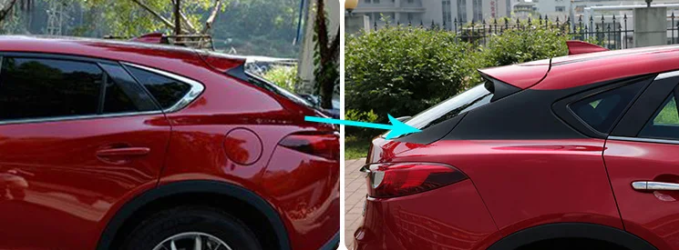8 шт. для Mazda CX-4 обшивка корпуса из углеродного волокна | Автомобили и мотоциклы