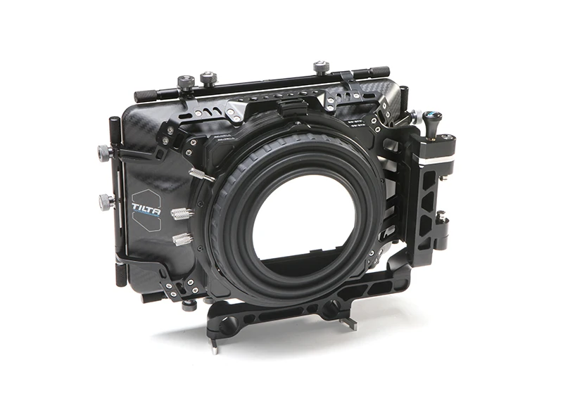 Tilta MB-T04 4*5,65 углеродное волокно Матовая коробка(качели) с 15 мм/19 мм стержневой адаптер для ARRI RED SONY HDV пленочная камера Rig Cage