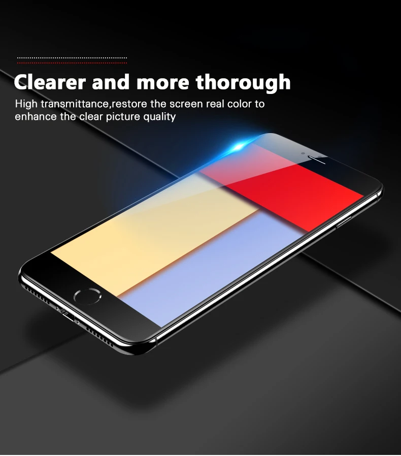 99D Защитное стекло для iphone 6 6S 7 8 plus X XR XS 11 pro MAX стекло на iphone 7 6 11 X XS MAX XR защита экрана