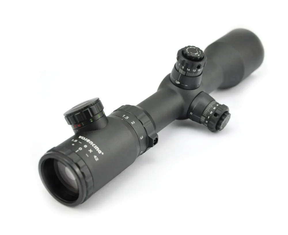 Visionking 1 5 6x42 оптический прицел Mil Dot 30 мм ИК для 223 308 06 AR15 AK охоты военный W/21