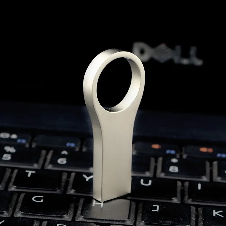 fashion silver metal waterproof Pen Drive 8G 16G 32G USB Flash PenDrive Ultra Fast Key Ring Stick Memory | Компьютеры и офис