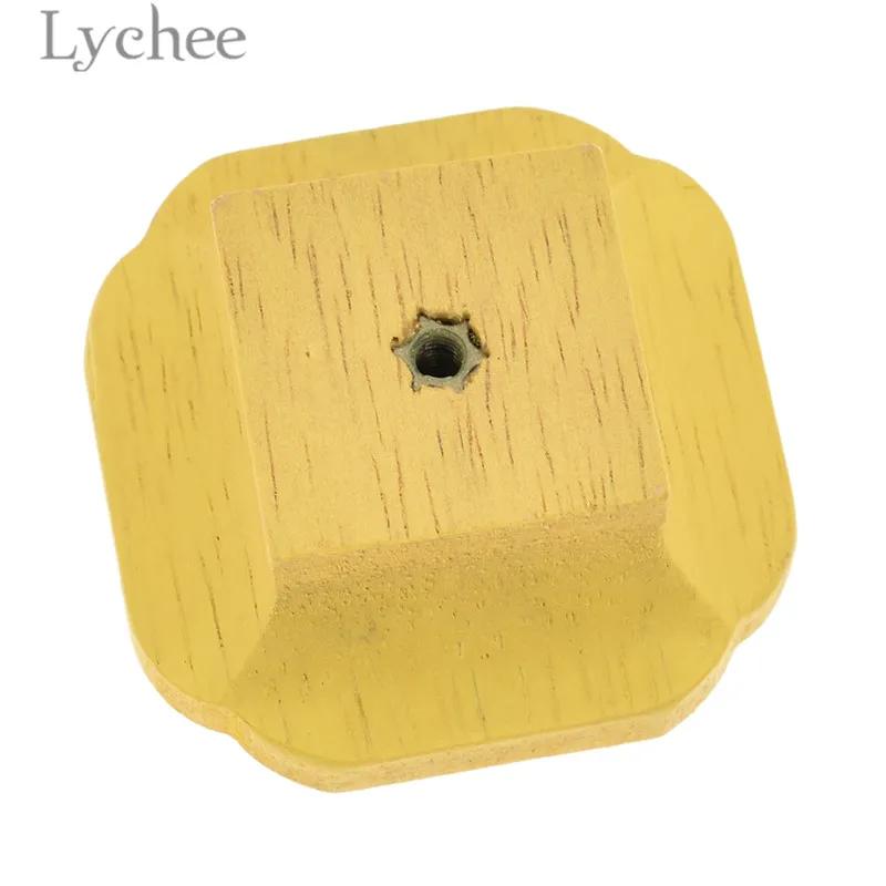 Lychee квадратный деревянный ящик с выдвижной ручкой резной Шкаф Тянет мебельный