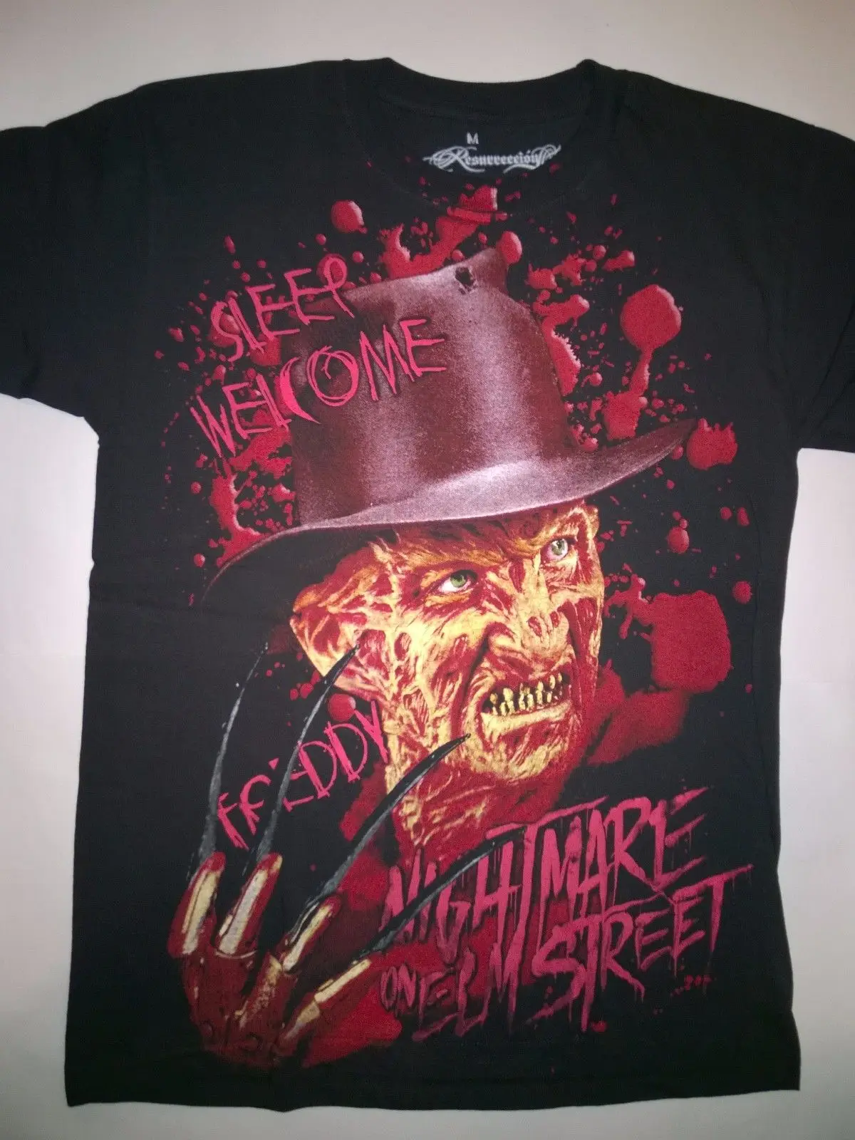 Фредди футболки с Крюгером кошмар на Elm Street Хэллоуин Friday13 Джейсон ужас рукав