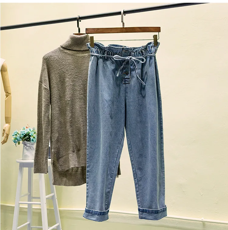 2XL-5XL, большие размеры, женские широкие джинсы, лето, плюс размер, свободные джинсы, повседневные, высокая талия, широкие ноги, джинсы, большие размеры