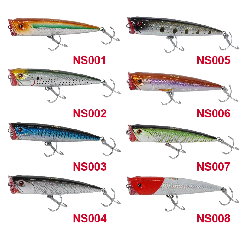 NOEBY NBL9069 Popper Рыбная приманка 140 мм 40 г опускается на дно жесткая наживка Isca
