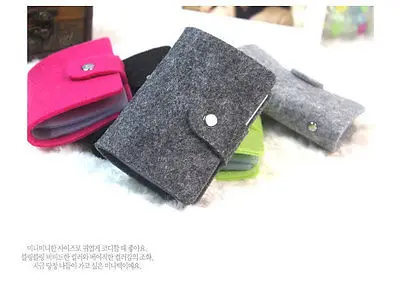 Новая шерстяная фетровая брендовая Кредитная идентификационная карточка