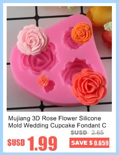 Flower Shape Silicone Molds Fondant Sugar Craft Mould Cake Decorating Tools Chocolate Gumpaste Mold Baking Accessories