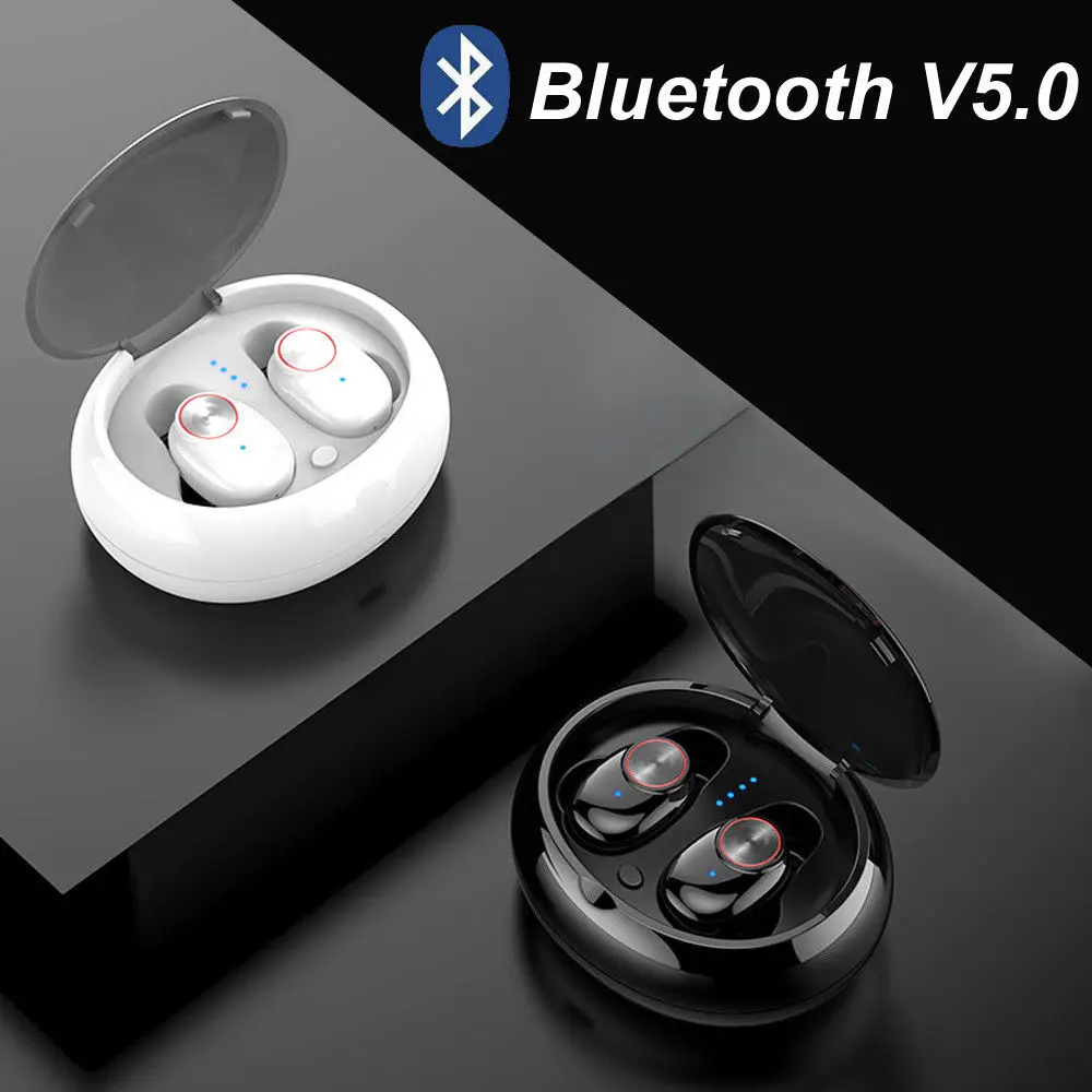 TWS Беспроводные Bluetooth 5 0 наушники IPX7 водонепроницаемые спортивные вкладыши для